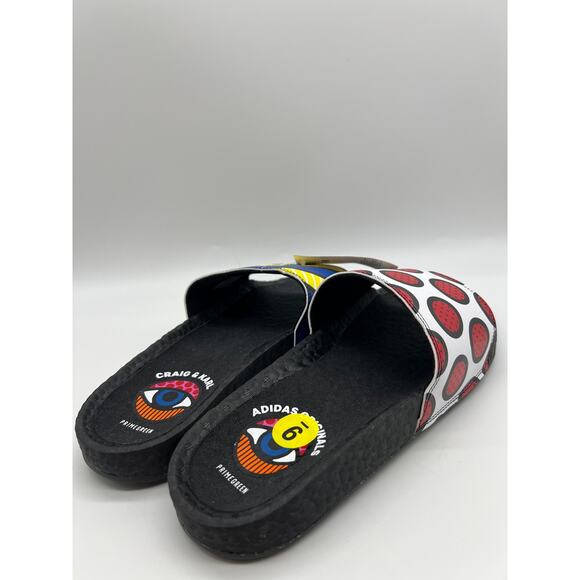 Adidas Adilette Boost Craig & Karl Unisex Slip On Slide GY5351 Men Size 9 - Picture 6 of 16